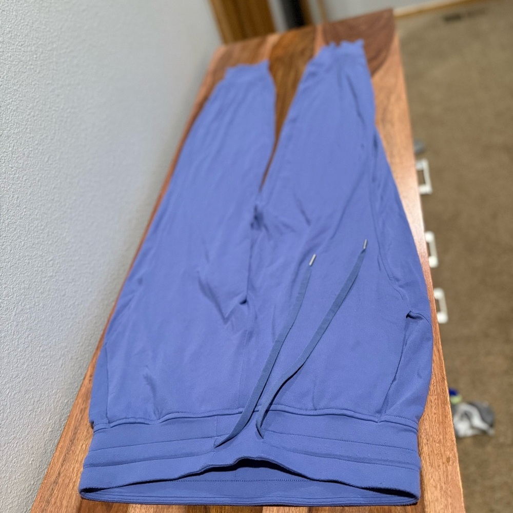Ready to Rulu High-Rise Jogger in Water Drop Blue